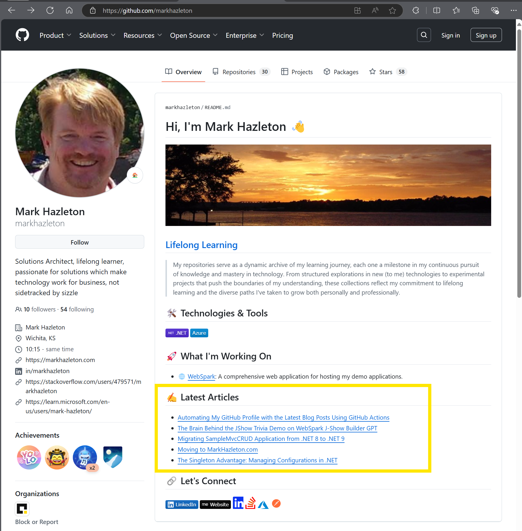 GitHub Profile