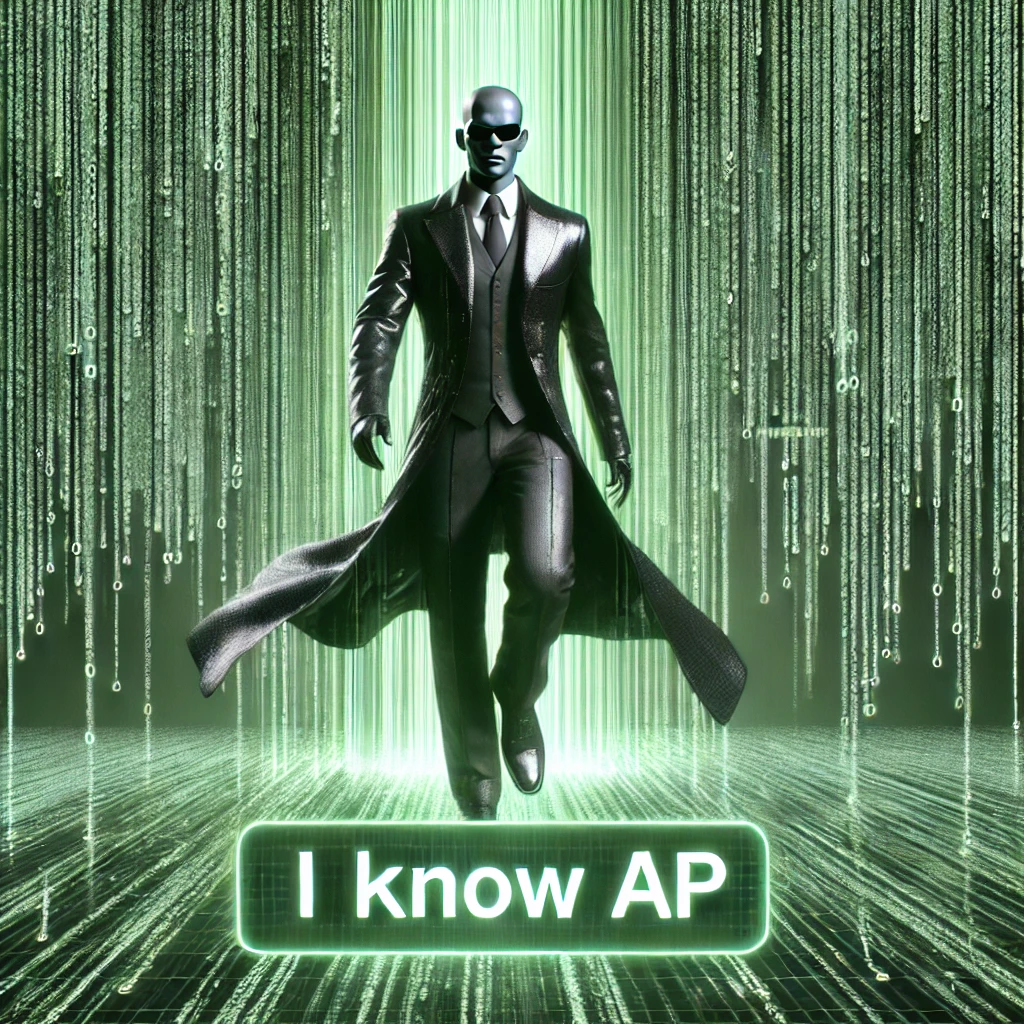 Jasper saying 'I Know AP'