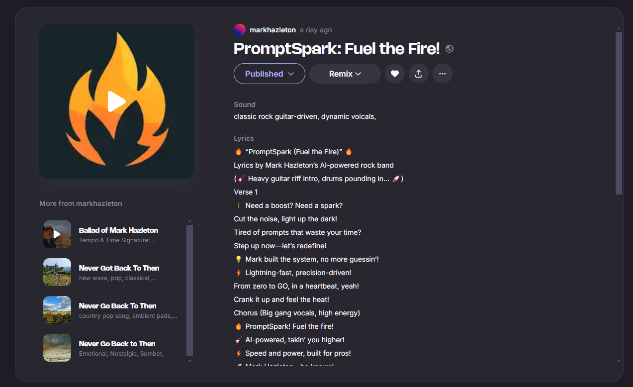 PromptSpark: Fuel the Fire