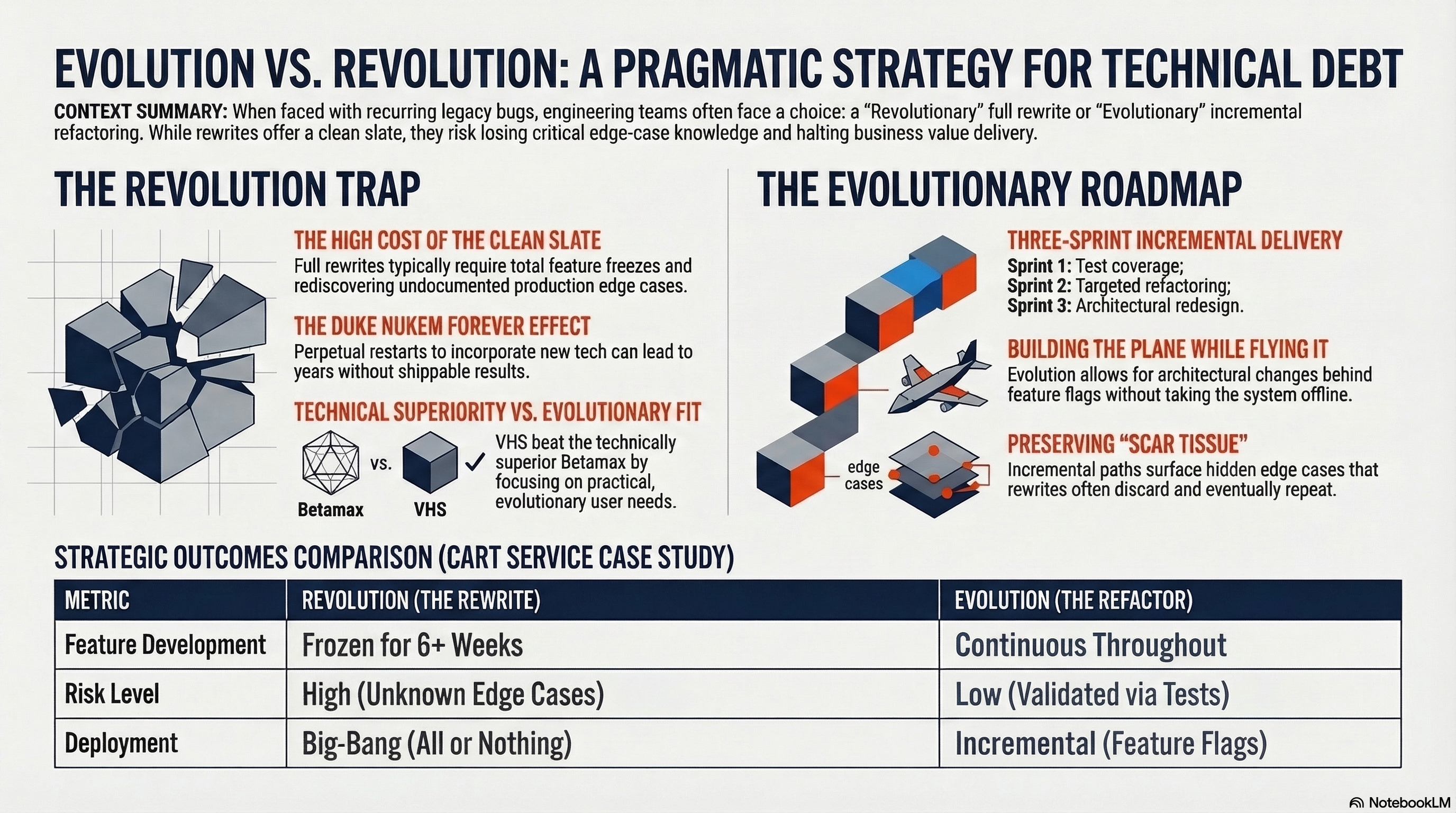 Evolution over Revolution: A Pragmatic Approach