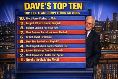 Dave's Top Ten: Git Stats You Should Never Track