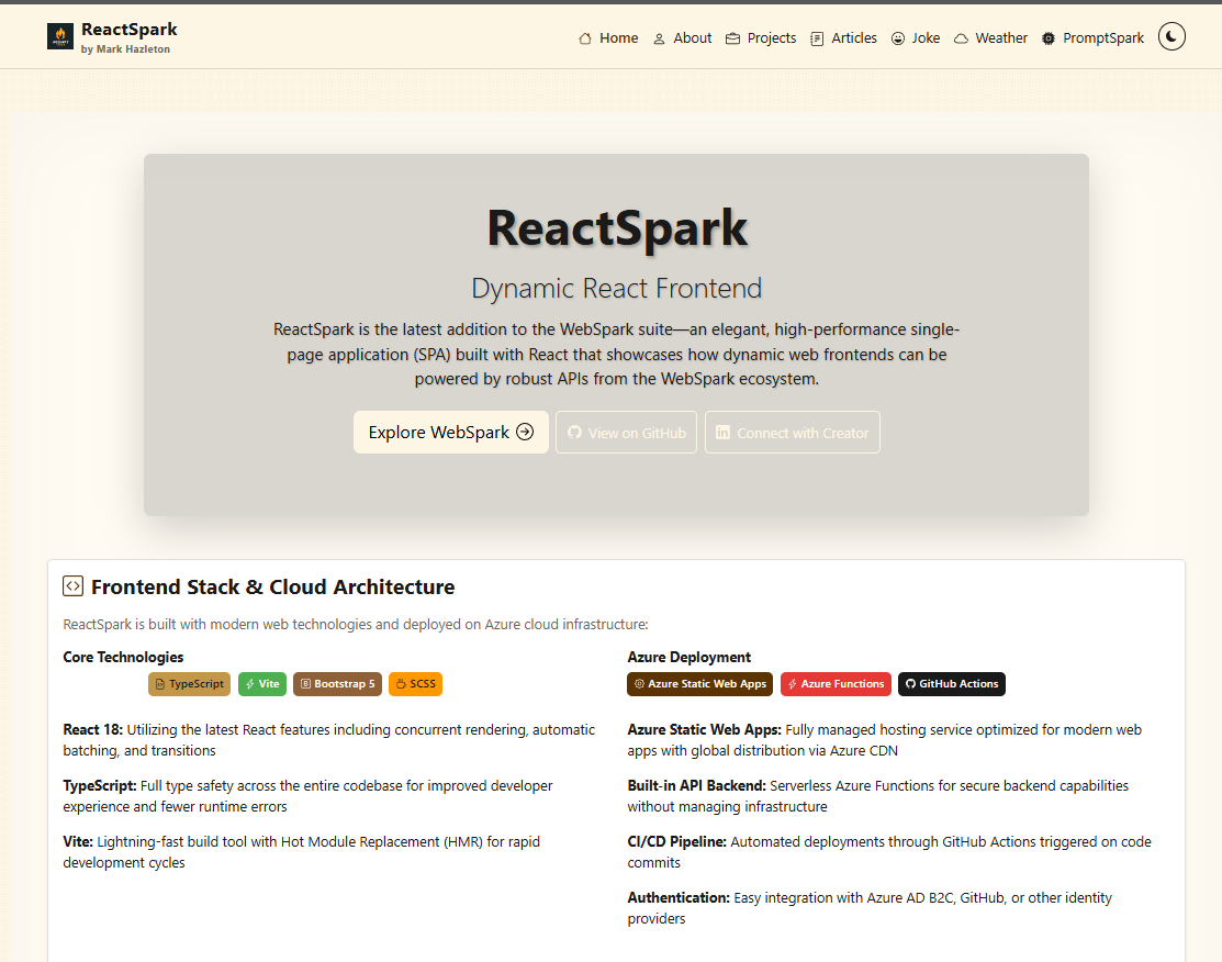 ReactSpark