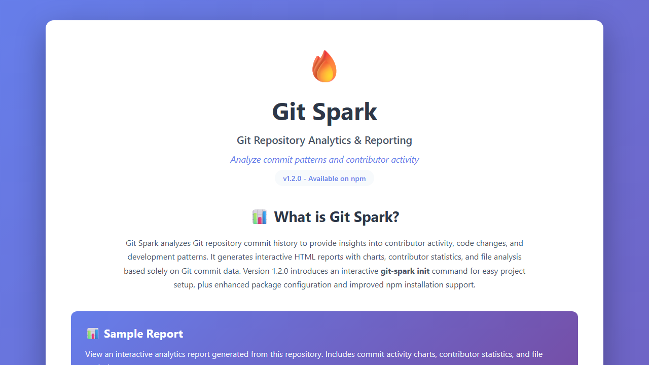git-spark screenshot
